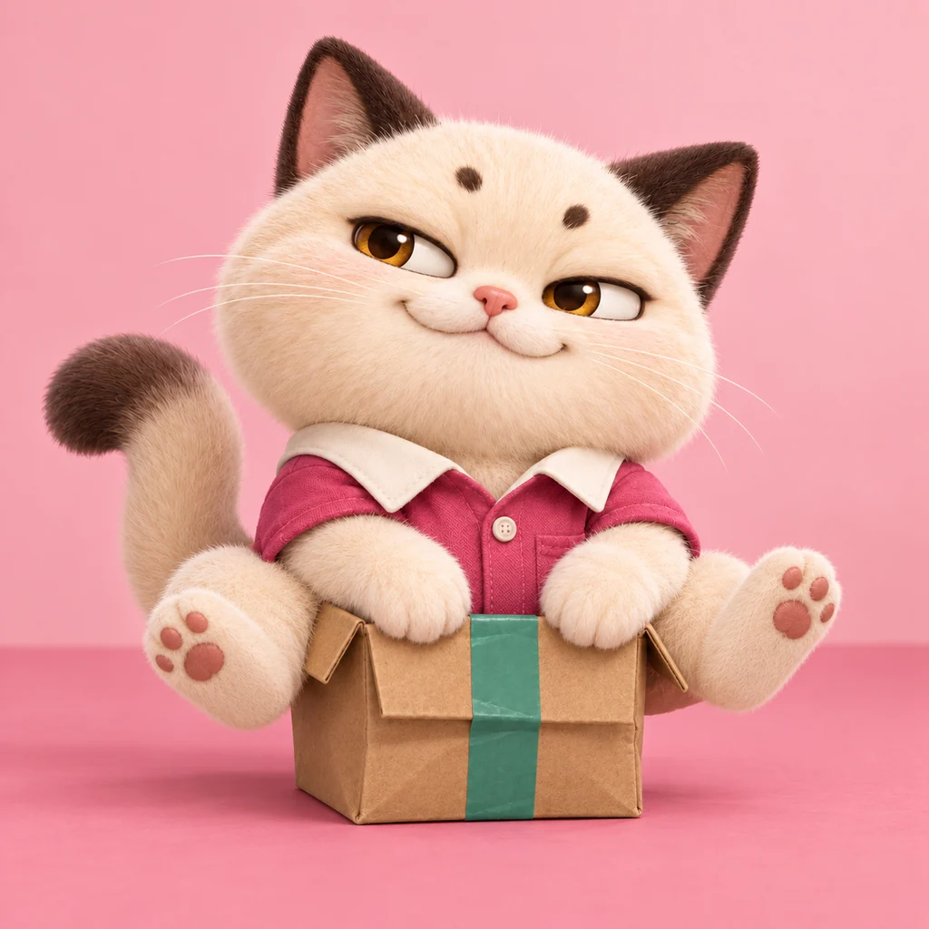 The cat squeezed into a tiny box with its legs outside.